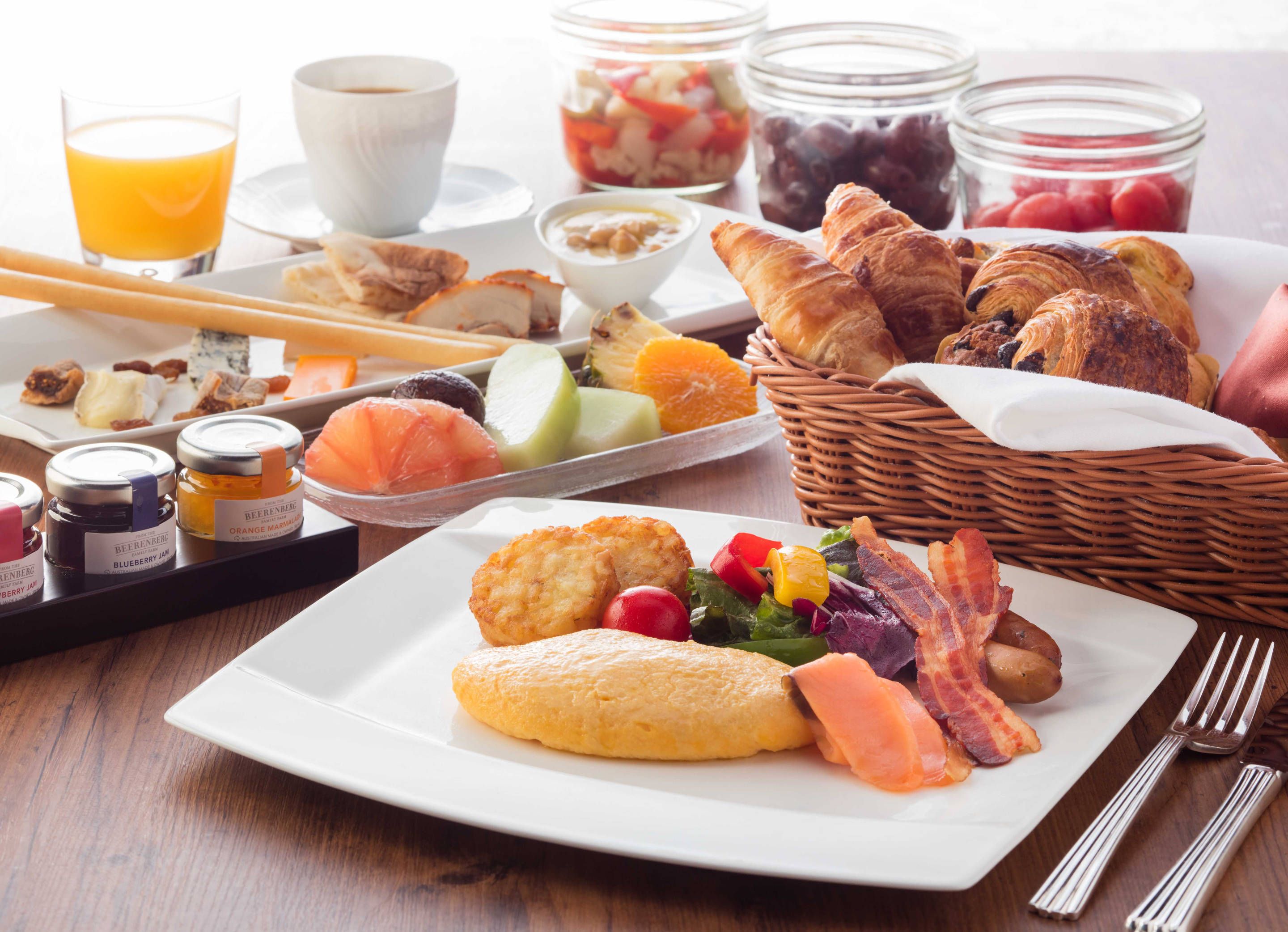 Breakfast at Cascade Cafe /