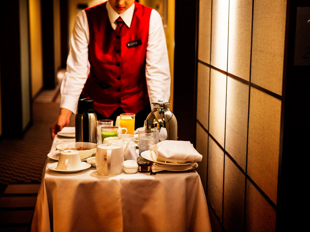 インルームダイニング イメージ / In room dining image