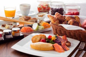 Breakfast at Cascade cafe