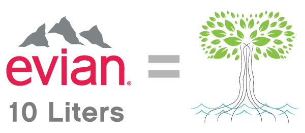 evian® TREE PLANTING PROGRAM