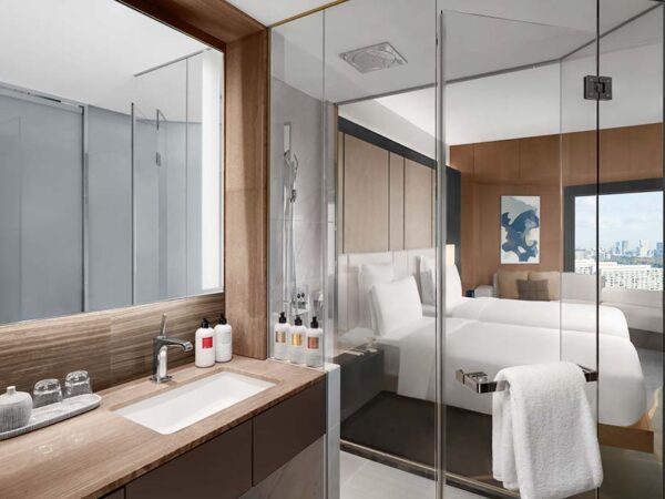 2 Single Premium Club Lounge Access Bathroom
