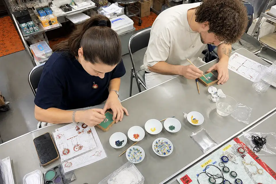 JAPANESE ENAMEL Workshop