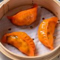 ニラと海老入り蒸し餃子